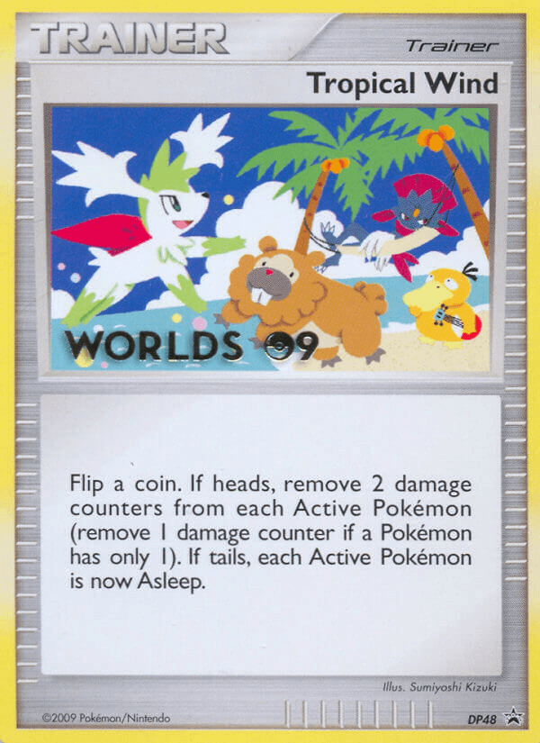 Tropical Wind DP Black Star Promos card