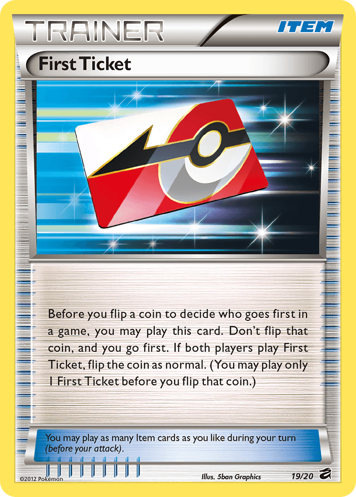 First Ticket Dragon Vault card