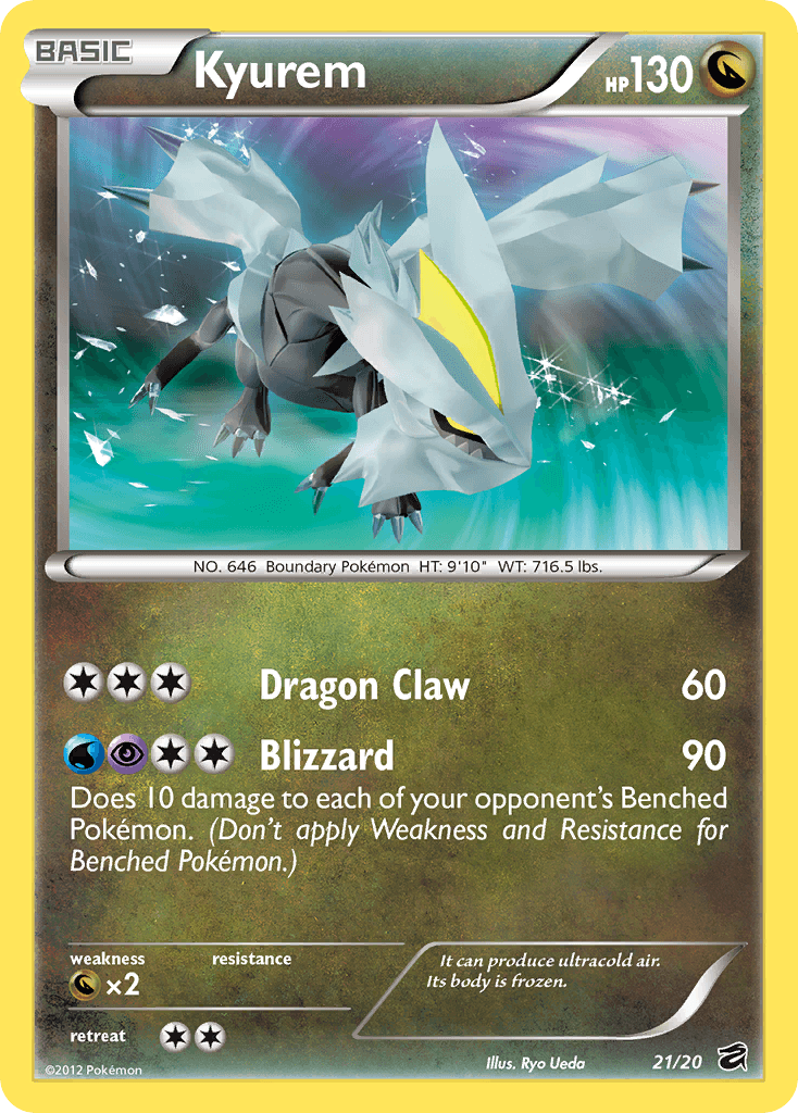 Kyurem Dragon Vault card