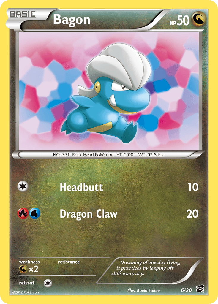 Bagon Dragon Vault card