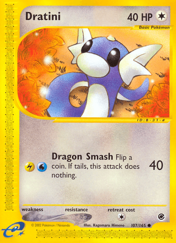 Dratini Expedition Base Set card