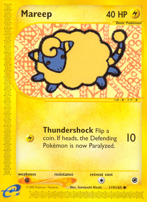 Mareep Expedition Base Set card