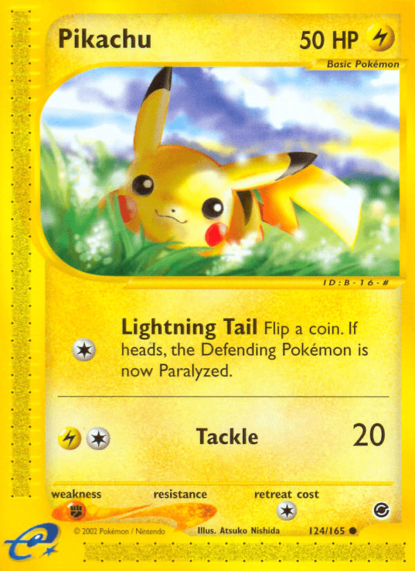 Pikachu Expedition Base Set card