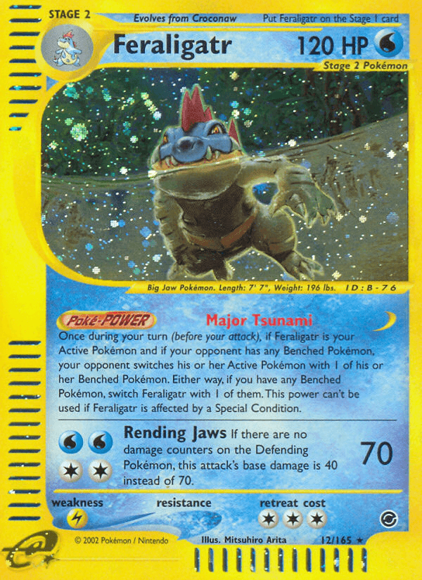 Feraligatr Expedition Base Set card