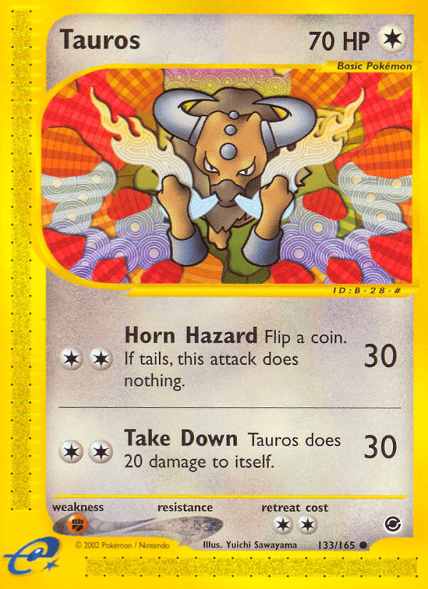 Tauros Expedition Base Set card