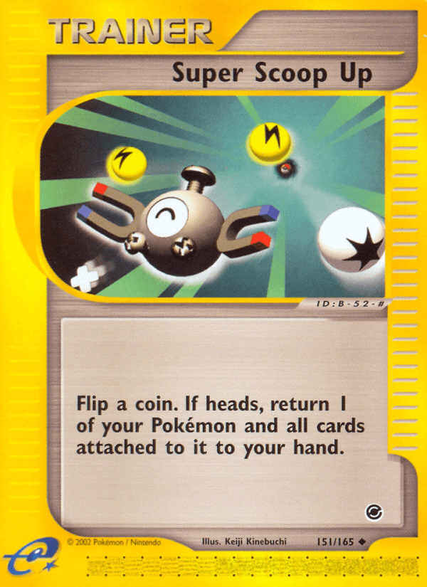 Super Scoop Up Expedition Base Set card