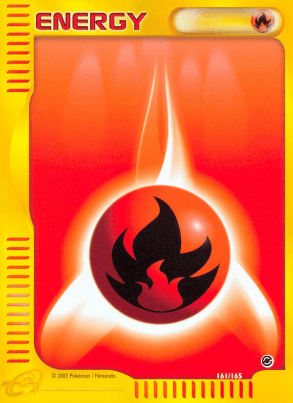Fire Energy Expedition Base Set card