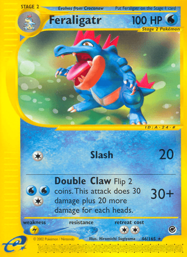 Feraligatr Expedition Base Set card