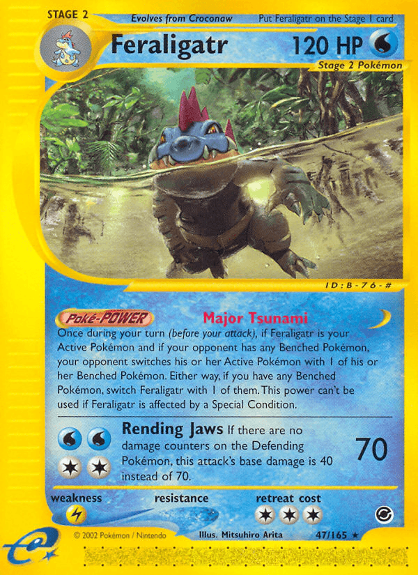 Feraligatr Expedition Base Set card