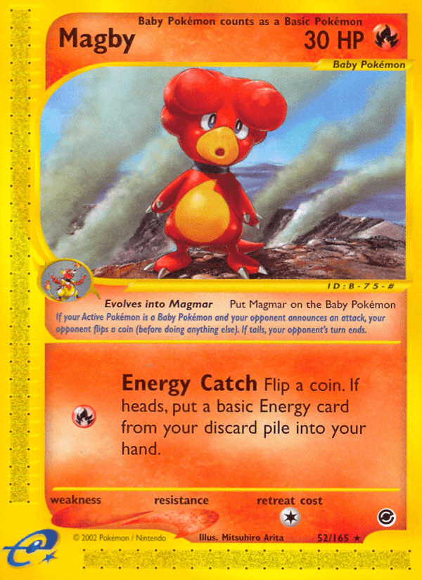 Magby Expedition Base Set card