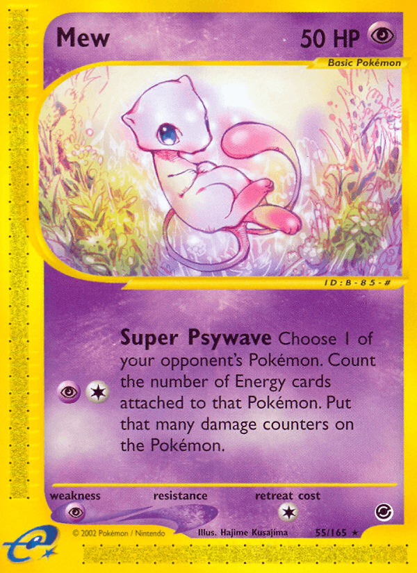 Mew Expedition Base Set card