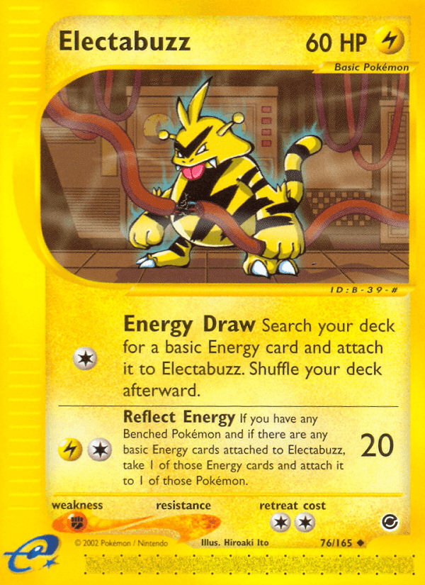Electabuzz Expedition Base Set card