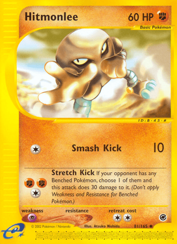 Hitmonlee Expedition Base Set card