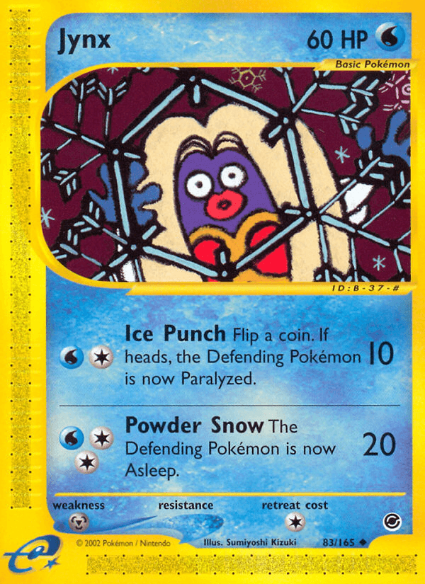 Jynx Expedition Base Set card