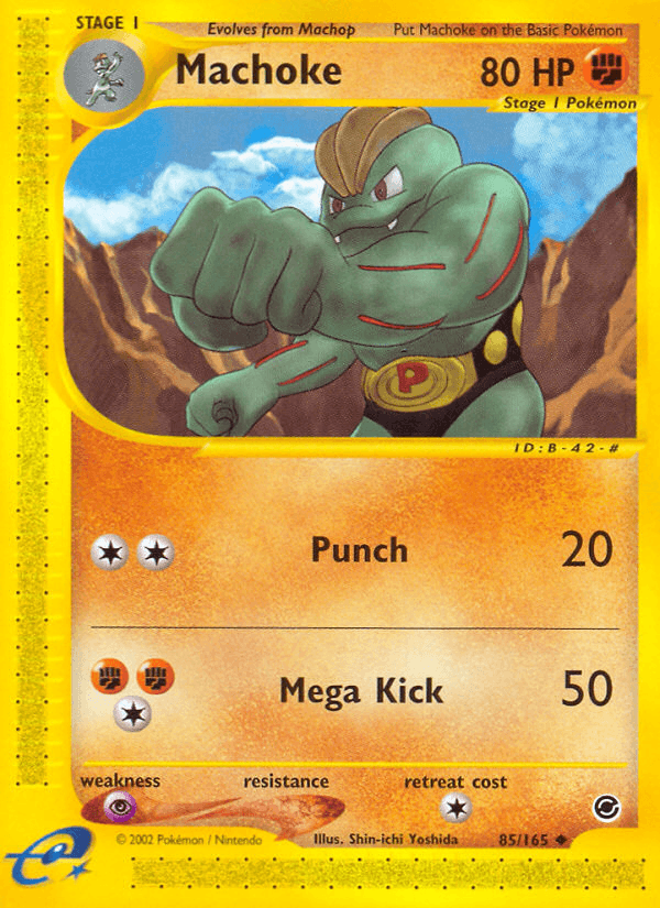 Machoke Expedition Base Set card