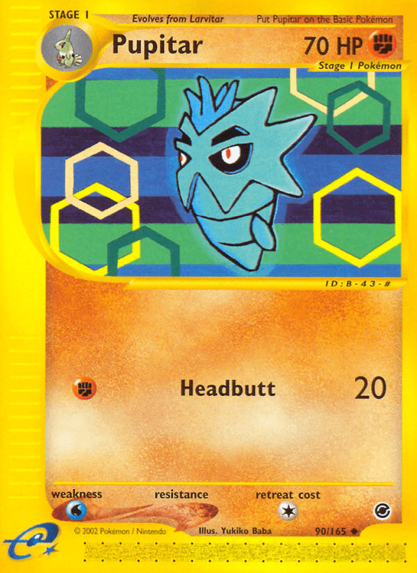 Pupitar Expedition Base Set card