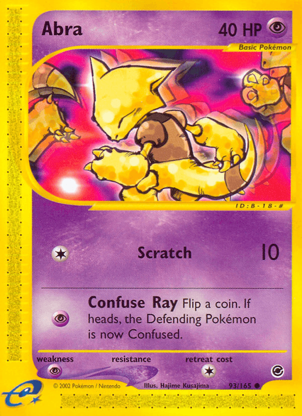 Abra Expedition Base Set card