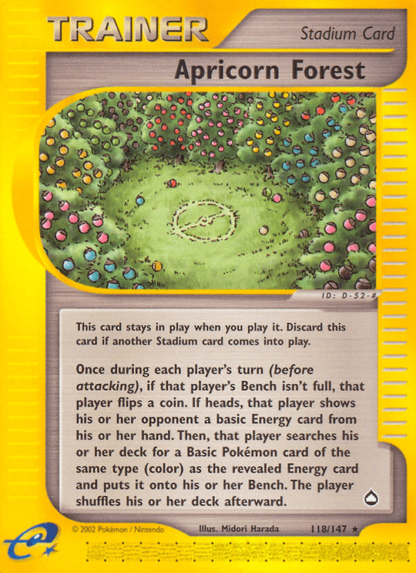 Apricorn Forest Aquapolis card