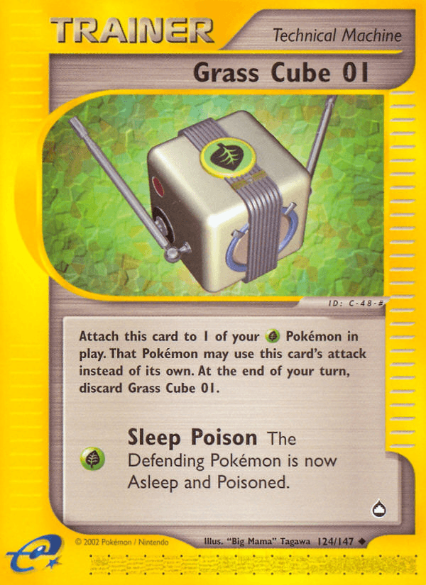 Grass Cube 01 Aquapolis card