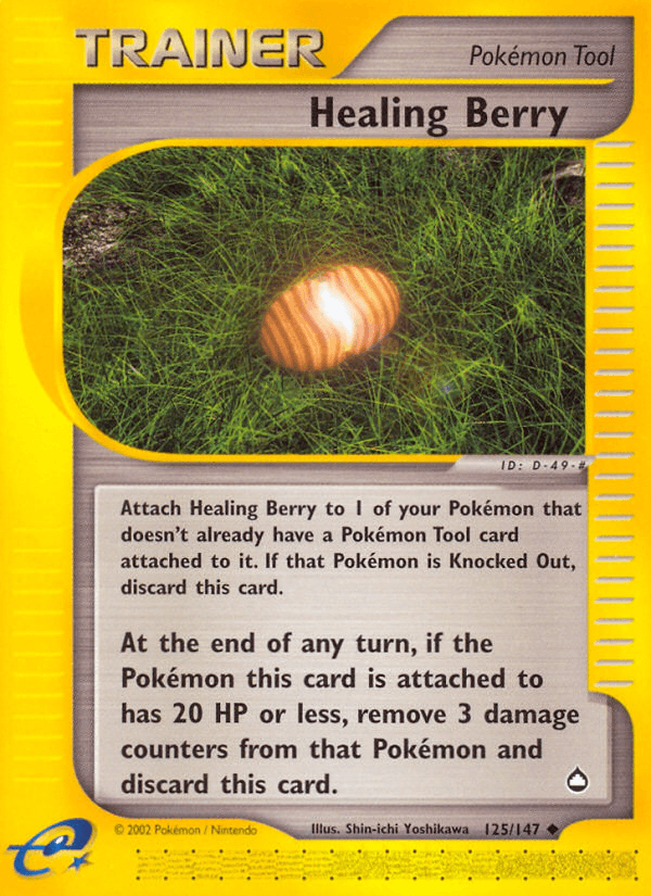 Healing Berry Aquapolis card