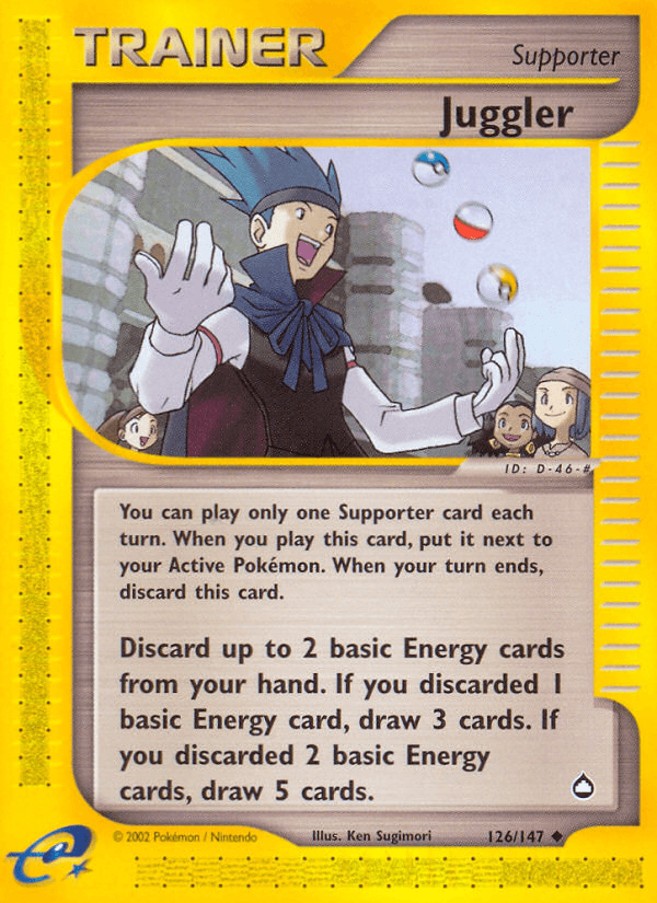 Juggler Aquapolis card
