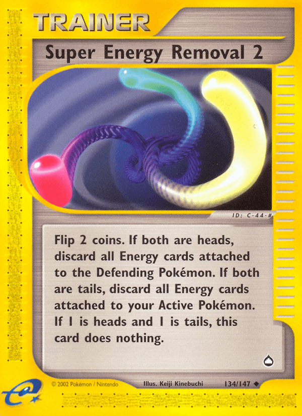 Super Energy Removal 2 Aquapolis card
