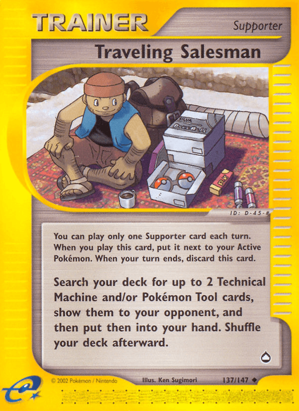 Traveling Salesman Aquapolis card