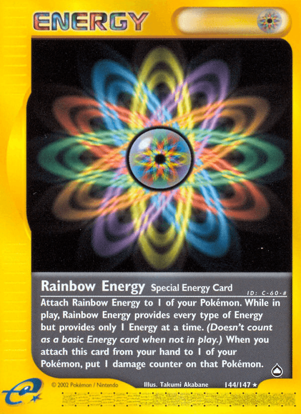 Rainbow Energy Aquapolis card