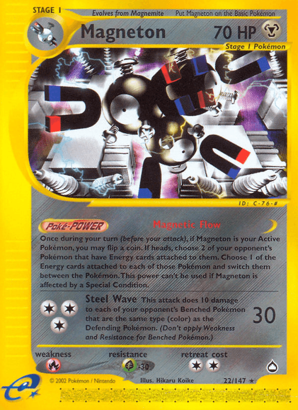 Magneton Aquapolis card
