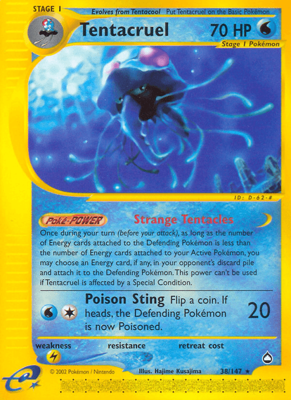 Tentacruel Aquapolis card