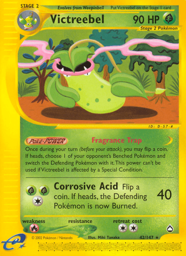 Victreebel Aquapolis card