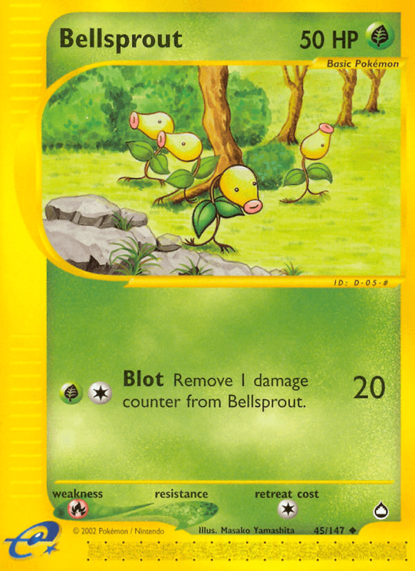 Bellsprout Aquapolis card