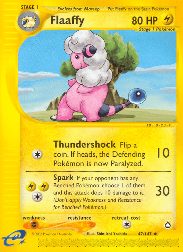 Flaaffy Aquapolis card