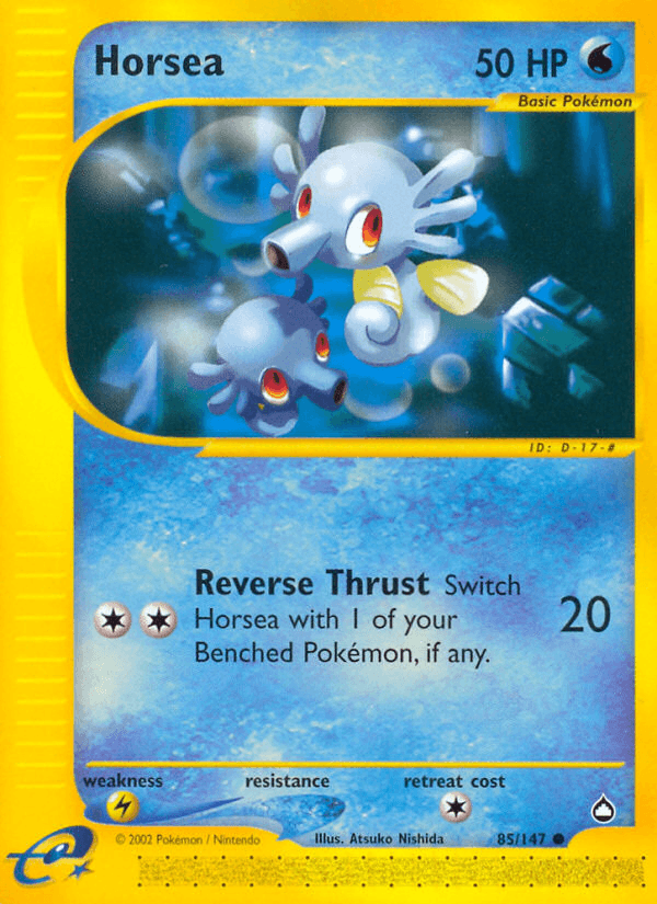 Horsea Aquapolis card