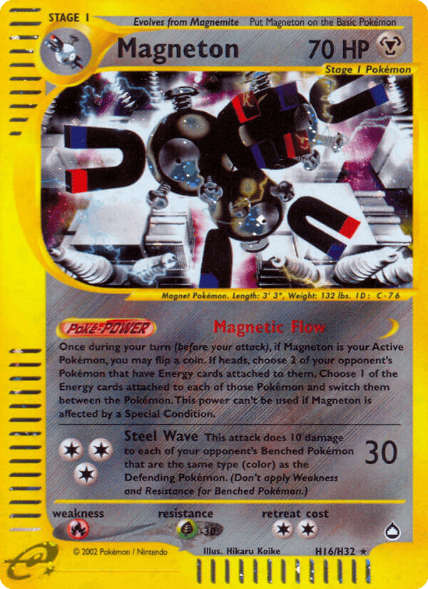 Magneton Aquapolis card