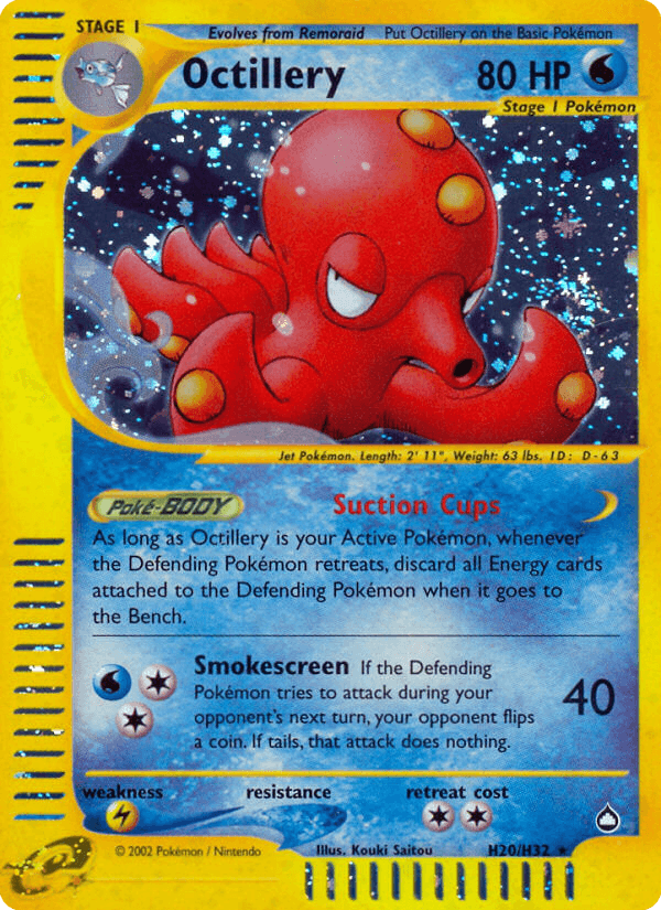 Octillery Aquapolis card