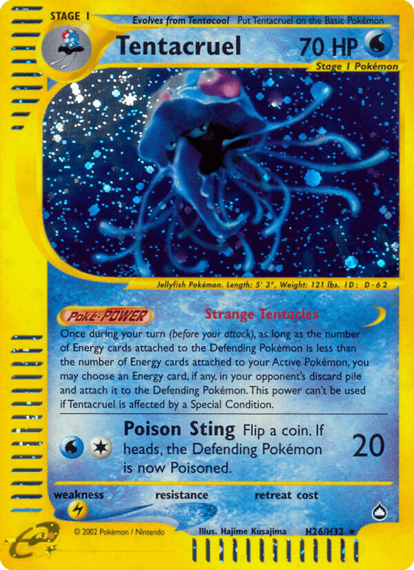 Tentacruel Aquapolis card