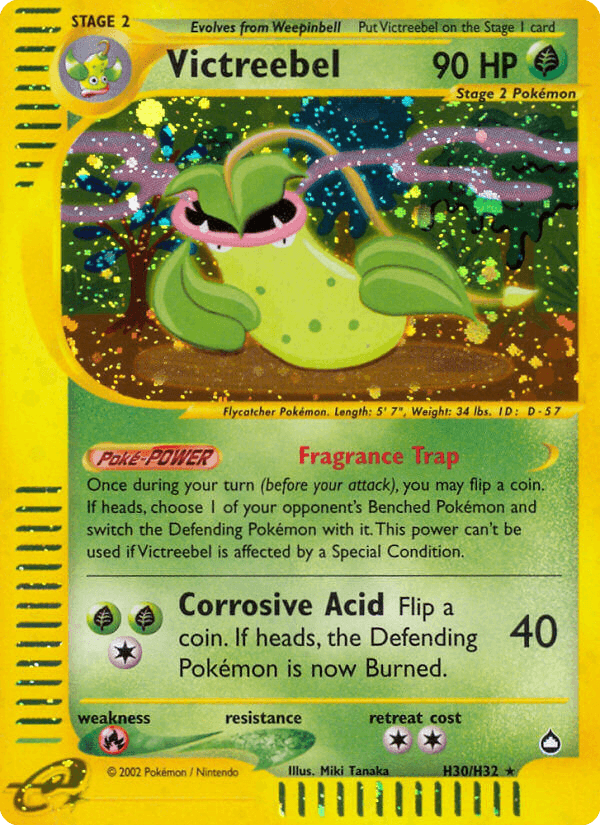 Victreebel Aquapolis card