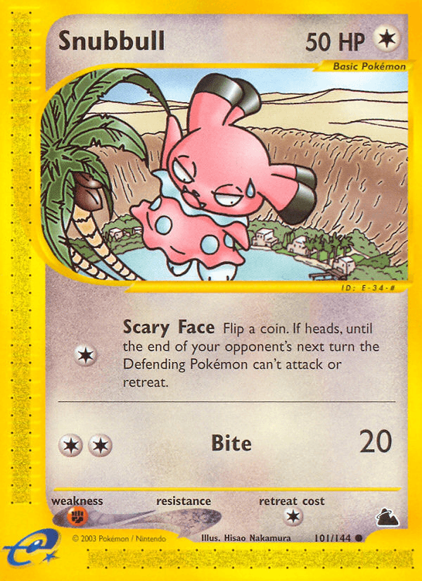 Snubbull Skyridge card