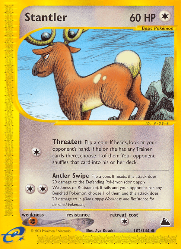 Stantler Skyridge card