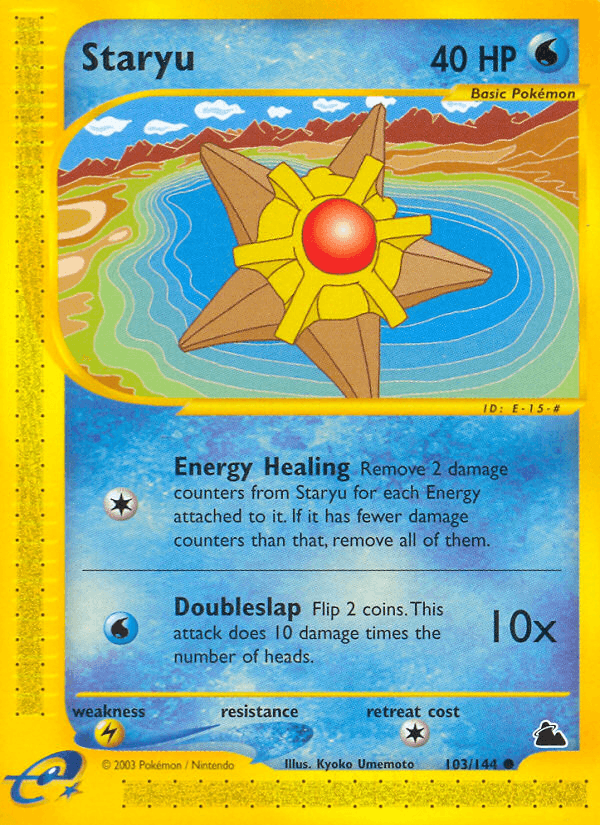Staryu Skyridge card