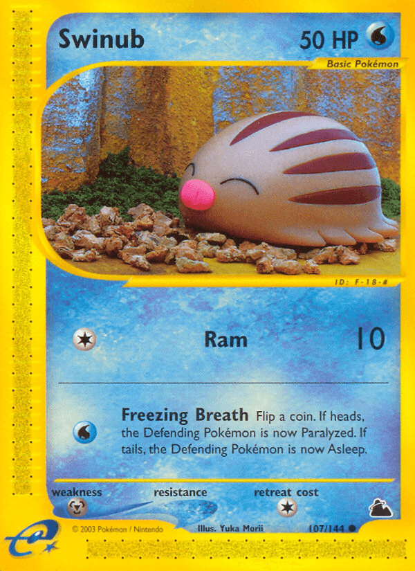 Swinub Skyridge card