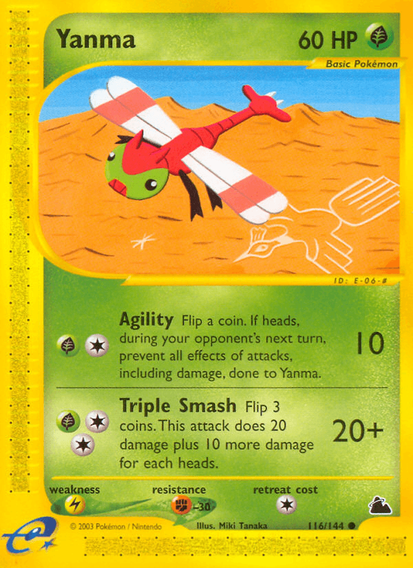 Yanma Skyridge card