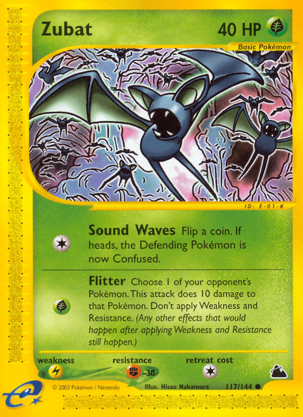 Zubat Skyridge card