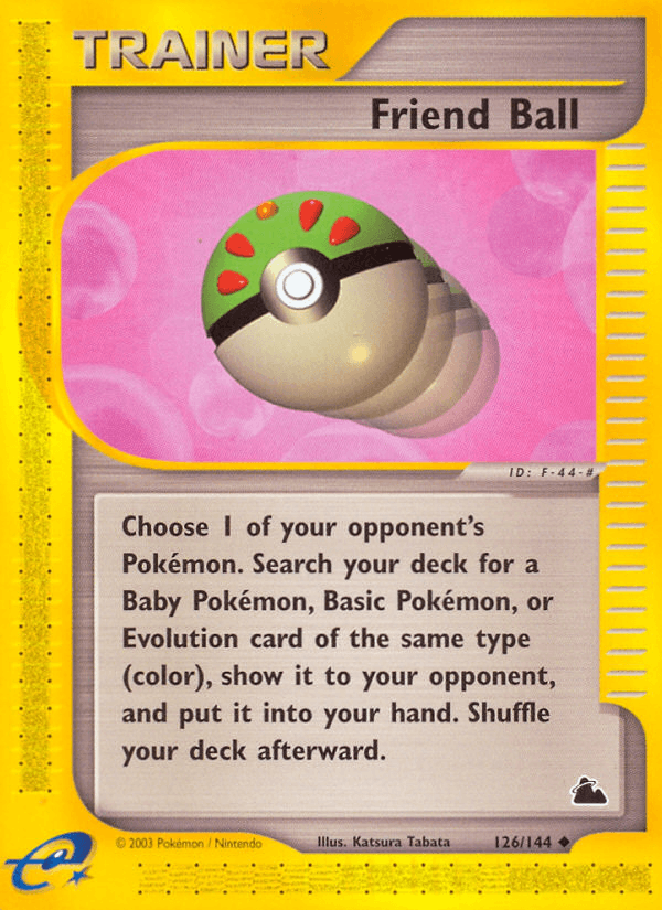 Friend Ball 宝可梦 card