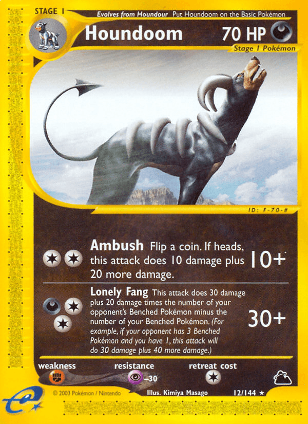 Houndoom Skyridge card