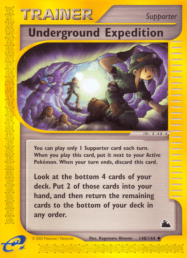 Underground Expedition Skyridge card