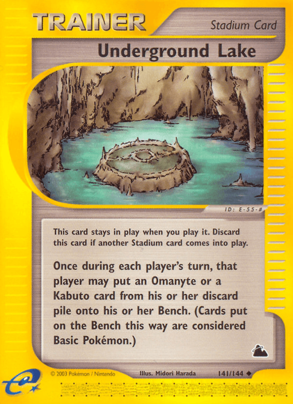 Underground Lake Skyridge card