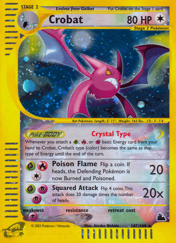 Crobat Skyridge card