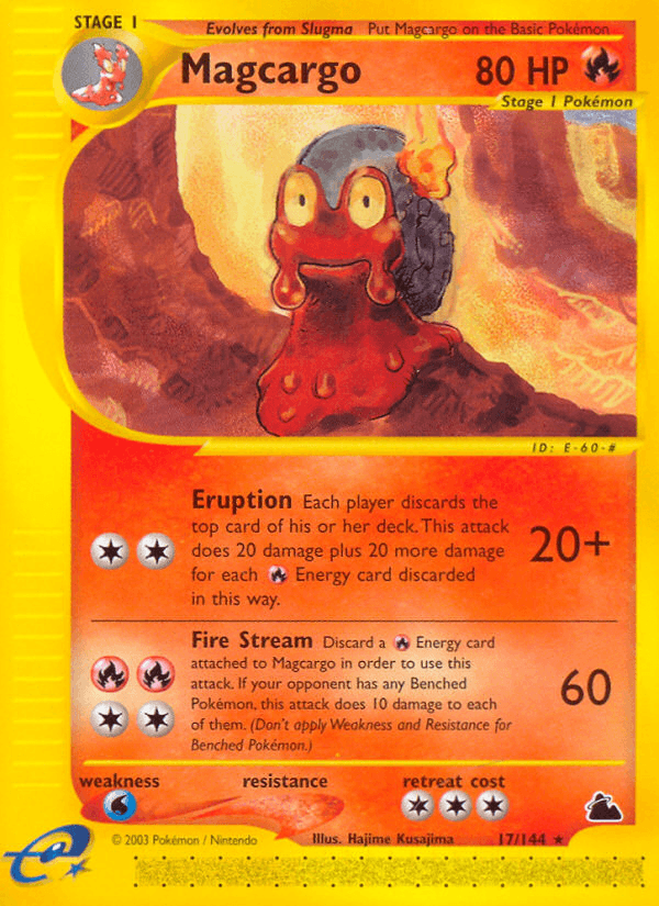 Magcargo Skyridge card